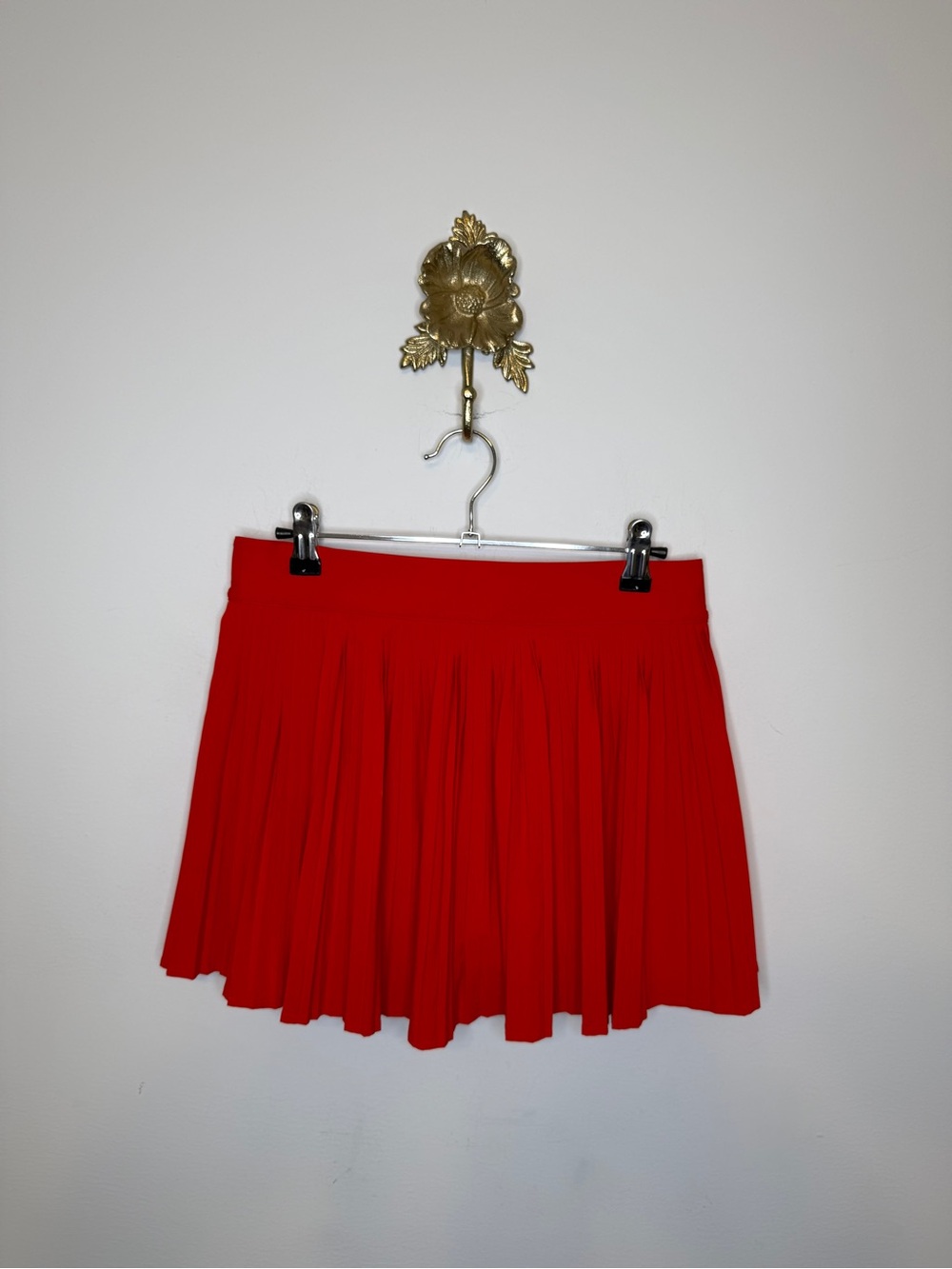 Lululemon High-Rise Pleated Tennis Skirt Hot Heat 6